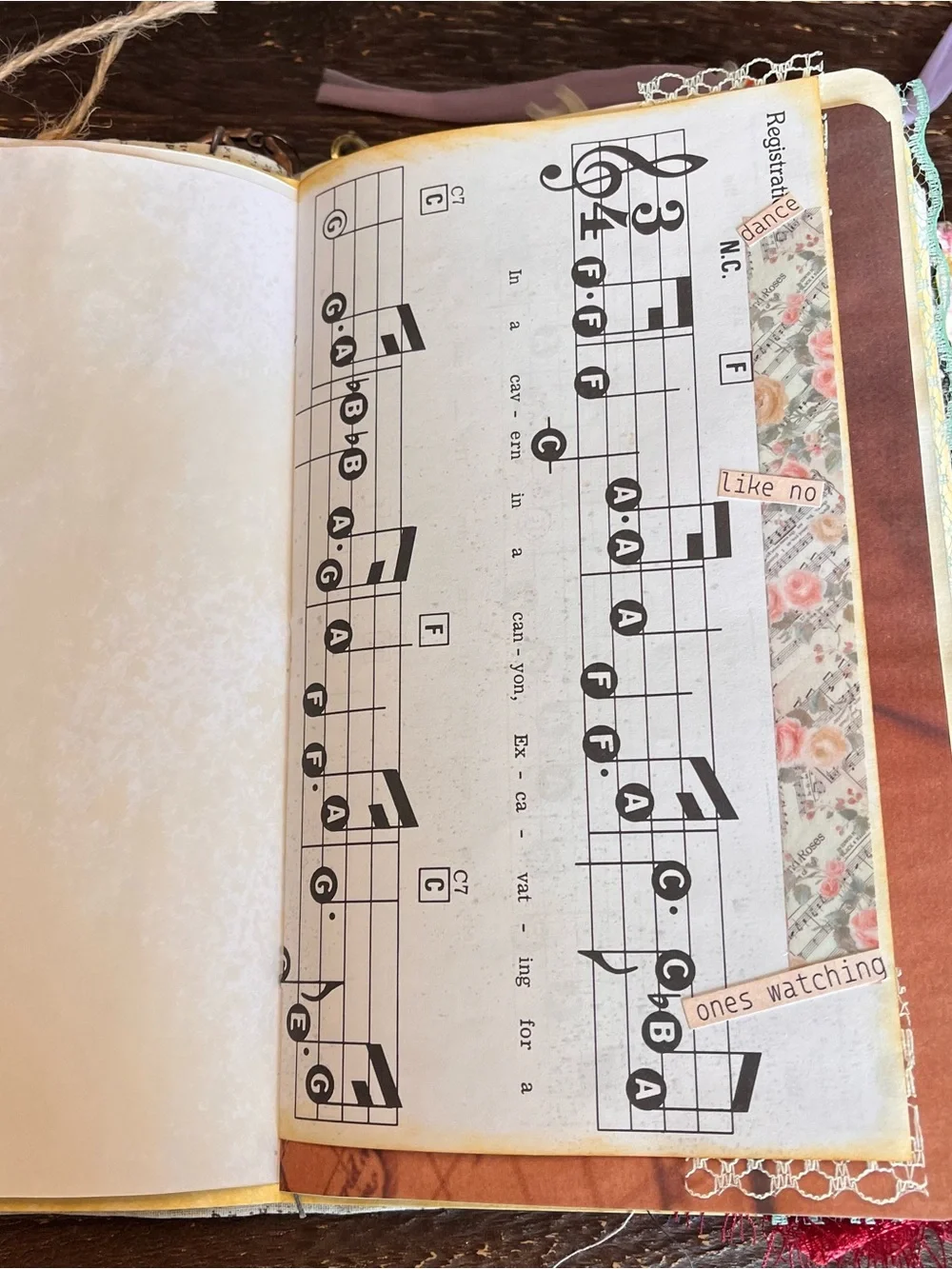Book Lover Junk Journal Bookish Reader Vintage Softcover 3 Signatures Decorated